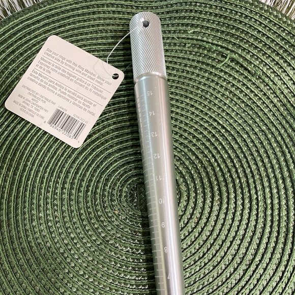 SILVER ROD TO MEASURE A RING NEW WITH TAGS - Picture 2 of 3